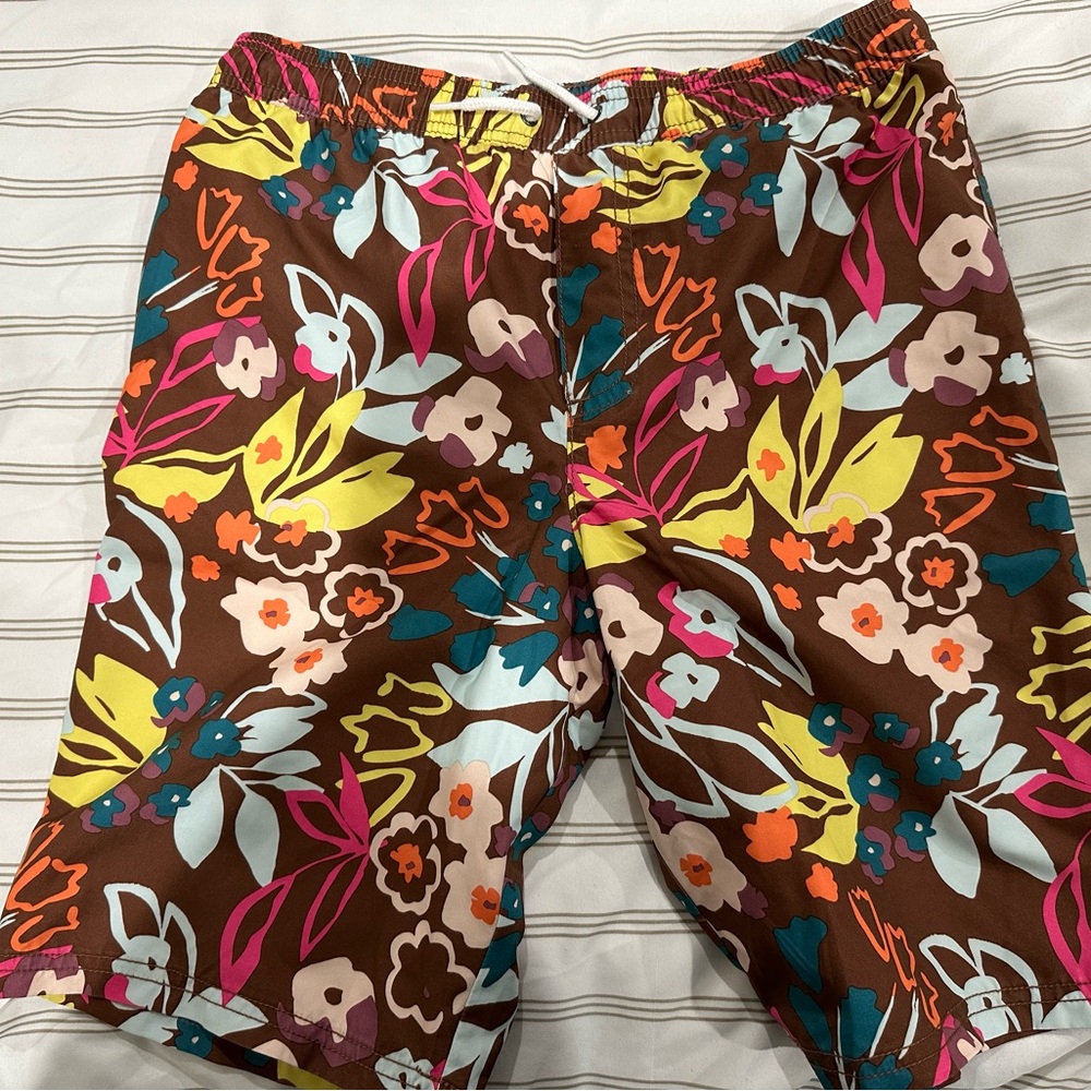 Carter's Multicolor Boys size 14 swim trunks NWT